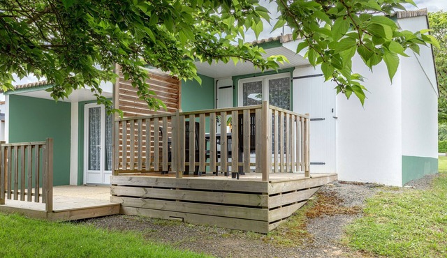 Holiday Home 'T2 Confort' with Shared Pool, Private Terrace and Shared Garden