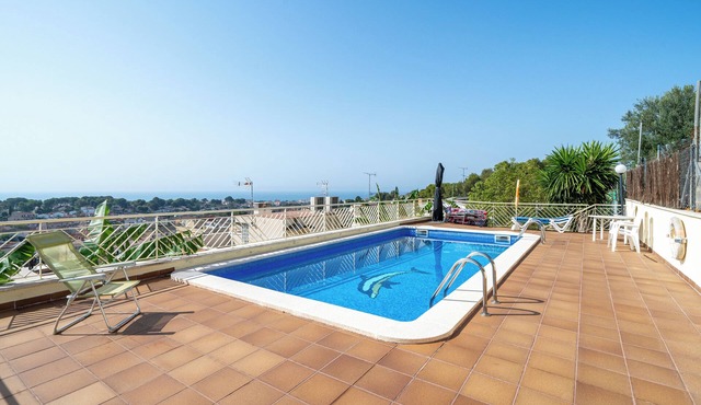 Holiday Home "Villa Sabela" with Sea View, Shared Pool & Wi-Fi