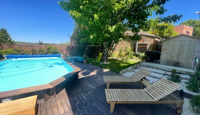 Holiday Home 'Villa Avec Piscine Soupex' with Private Pool, Private Terrace and Wi-Fi