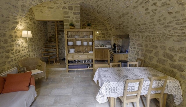 Holiday Home 'Voûte' with Shared Pool, Private Garden and Wi-Fi