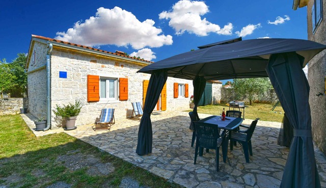 Holiday home with air conditioning