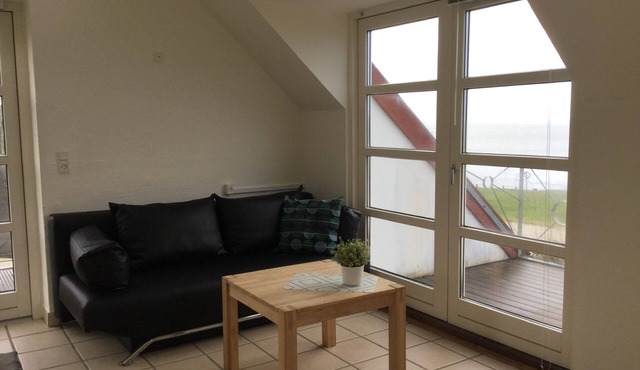 Holiday home with beautiful sea views.