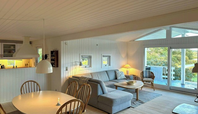 Holiday home with harbour view in Falsled