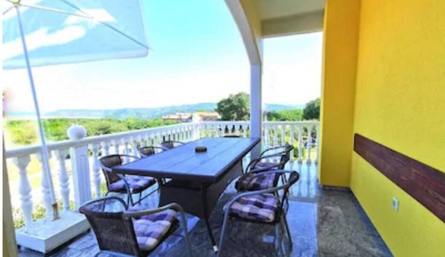 Holiday home with heated pool