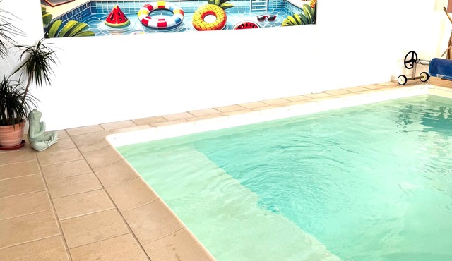 Holiday Home with Indoor Pool, Hot Tub, and Petanque Court
