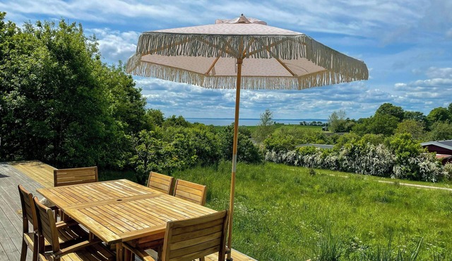 Holiday home with panoramic view of Aarhus Bay