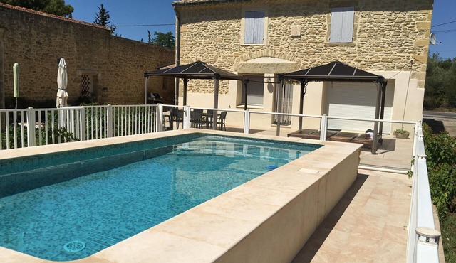 Holiday home with private fenced pool