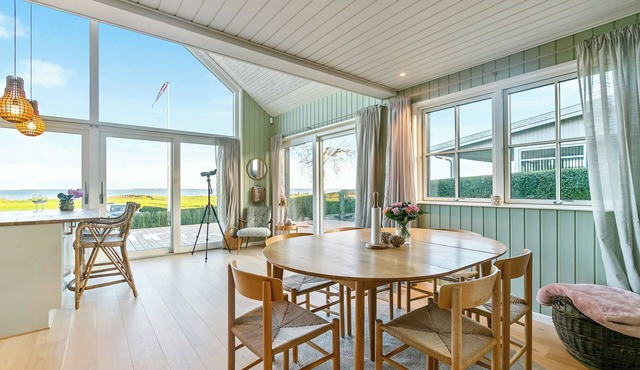 Holiday home with sea view near Hesselager