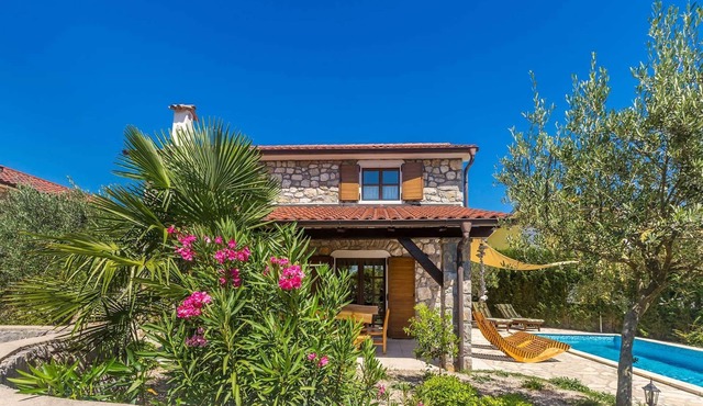 Holiday house BLUE IVY with swimming pool