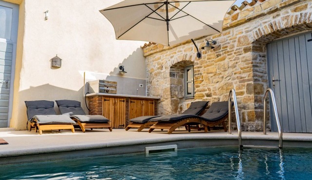 Holiday house Stef - with pool: - Krbune, Istria, Croatia