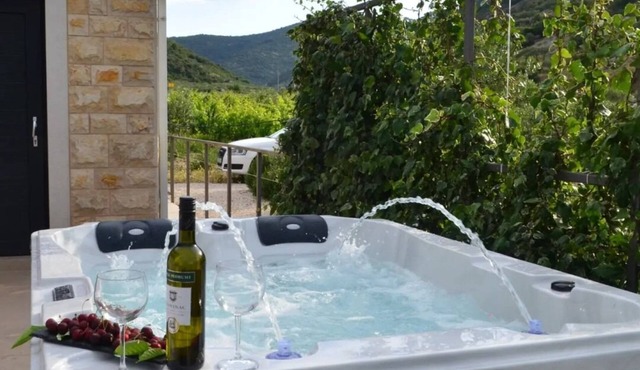 Holiday house Toni - modern: - Dol (Brac), Island Brac, Croatia