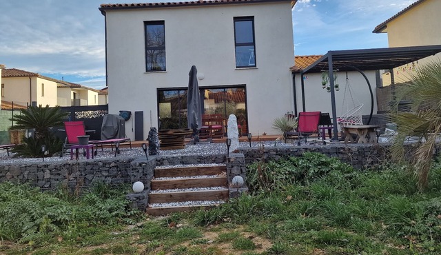 Holiday house with 3 bedrooms and a large garden