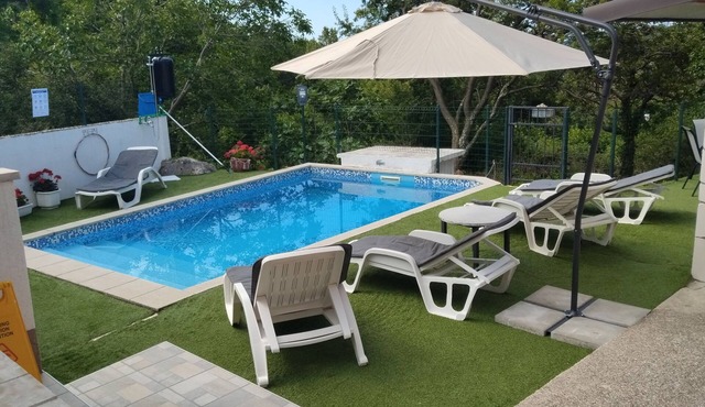 Holiday house with a swimming pool Grižane, Crikvenica (K-22443)