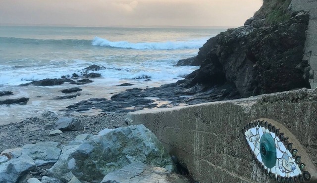 Holiday house with beautiful view over the bay of Douarnenez