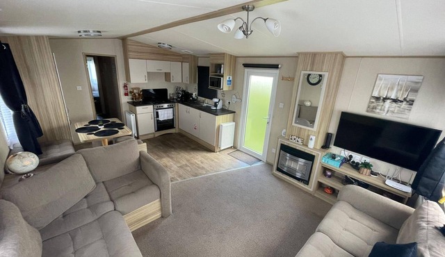 Holiday Park Caravan Fluffy in Harts Holiday Park