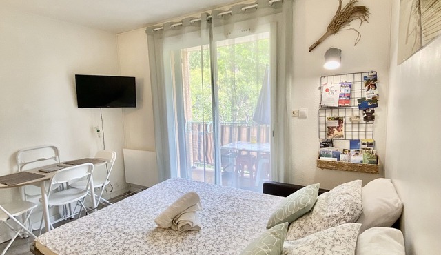 Holiday studio 300m from the beach CLIM