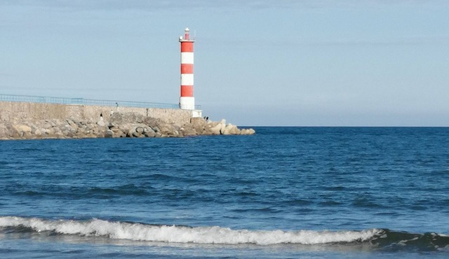 Holidays, stays in a small seaside resort in the South of France