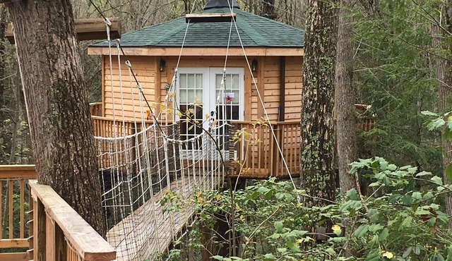 Holly Rock: Cozy Escape in the Treetops w/Hot Tub!