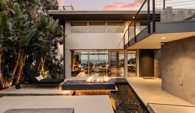 Hollywood Hills Luxury Japanese Zen Retreat with Views, Hot Tub & 3 Bedrooms