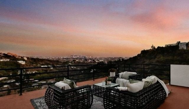 Hollywood Hills View Villa Near Sunset BLVD ·Rooftop