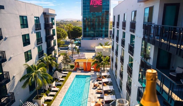 Hollywood Penthouse Pool View Iconic Hollywood Sign View Free Parking