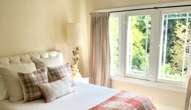 Hollywood Sunset Strip Home - Garden Bedroom - Historic California Craftsman