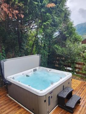 home du Morel - chalet cosy - jacuzzi privé - calme
