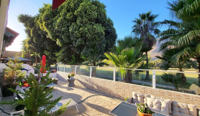 Home Golf Club 3Bdrm fabulous Ensenada with AC, Pool, WiFi gated roomy