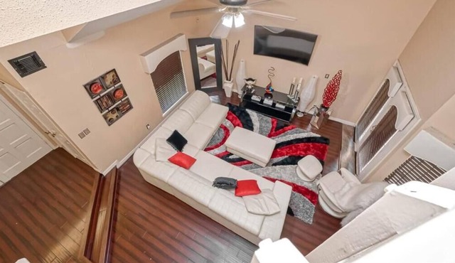 Home in Meadows Place ~ Perfect for Family Getaway (w/ Backyard & Home Theater!)