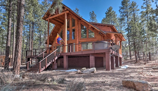 Home on 1 Acre w/Wraparound Deck in Lakeside!