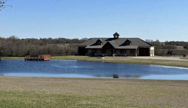 Home on 30 acres with pond
