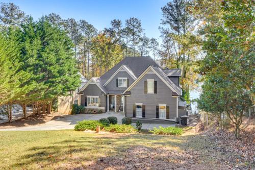 Home on Lake Lanier with Dock and Water Views
