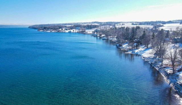 Home on Skaneateles Lake with dock near Marina