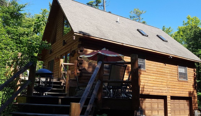 Home Owner Custom Built Log Cabin