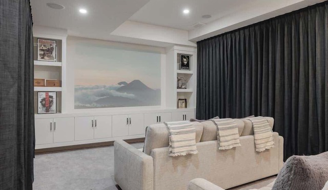 Home Theater with AC, Dual Master Suites, BBQ