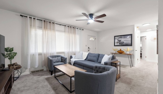 Home to Unwind. 3-bedroom house in pleasant Columbus near to OSU and downtown.