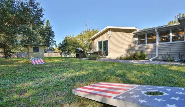 Home w/Fenced Yard, Hot tub, Grill & 3 King Beds!