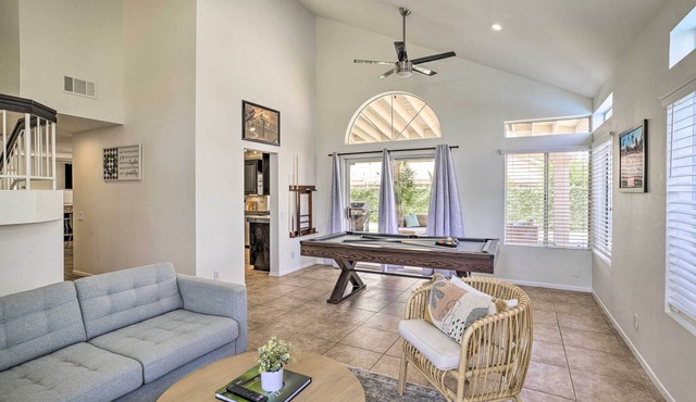 Home w/Private Pool & Game Room in Indio!
