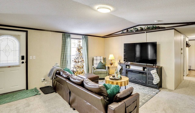 Home w/Trail Access on 19 Acres in Wright City!