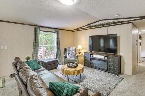 Home w/Trail Access on 19 Acres in Wright City!