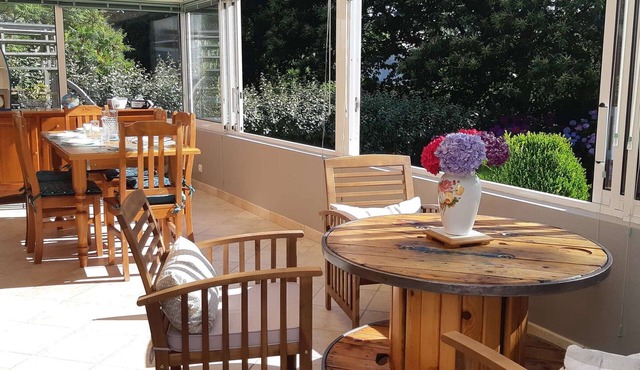 Home with Garden, Large Veranda, Free WIFI near Perros-Guirec