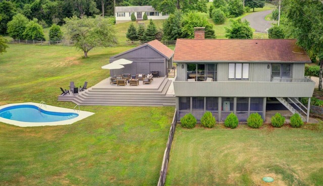 Home with Pool and Large Yard near Hudson and Catskills