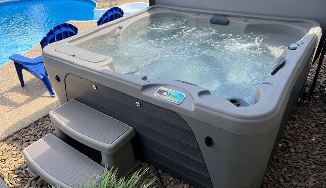 Home with Private Pool and Spa + Near Trails and Lakes