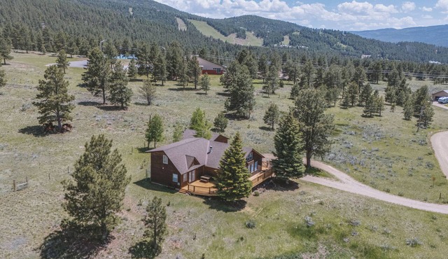 Home with sweeping views of the Moreno Valley and Wheeler Peak