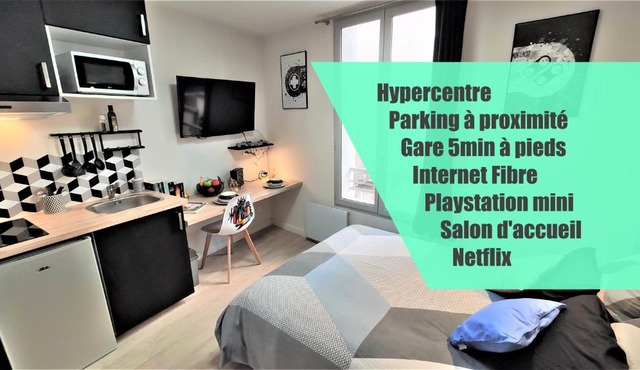 Home&Work 101 - HYPERCENTRE - Parking à proximité