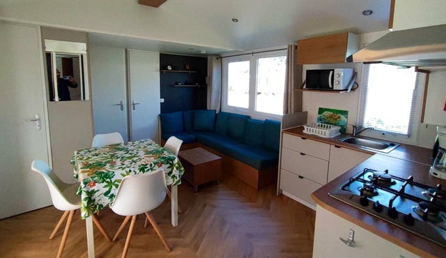 Homerez - 150 m away from the beach! Nice bungalow for 6 ppl. with shared pool