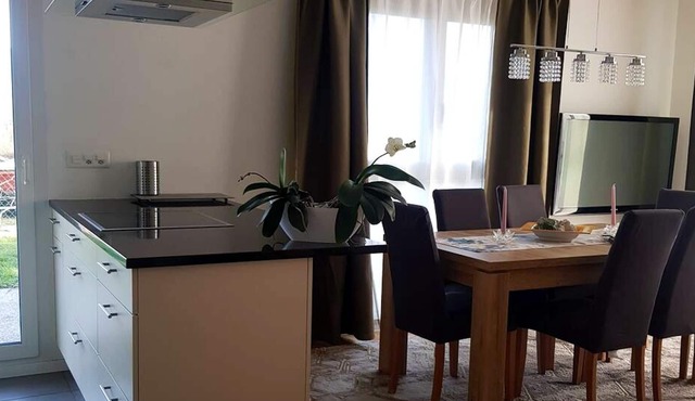 Homerez - Amazing apartement for 5 ppl. with garden and terrace at Pont-en-Ogoz