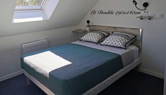 Homerez - Appartement for 4 ppl. with garden and terrace at Le Vivier-sur-Mer