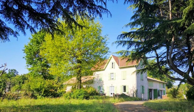 Homerez - Big house for 14 ppl. with terrace at Saubrigues