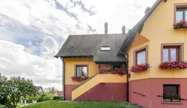 Homerez - Charming Apartment in Epfig with Garden View